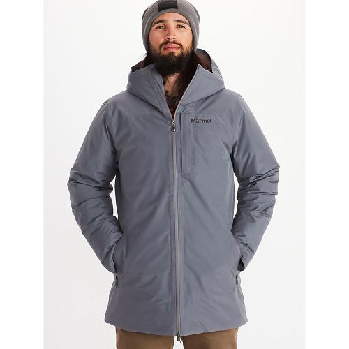 Marmot Parka Grey NZ - Oslo Jackets Mens NZ4572306